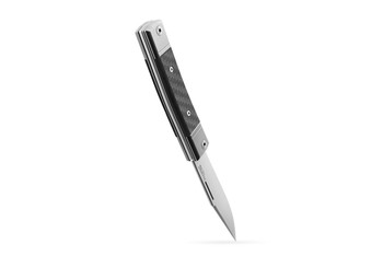 (Off Centered) Open Box/Returned LionSteel  Bestman Folding Knife Black Carbon Fiber Handle M390 Clip Plain Edge BM1 CF (Off Centered) Open Box/Returned LionSteel  Bestman Folding Knife Black Carbon Fiber Handle M390 Clip Plain Edge BM1 CF