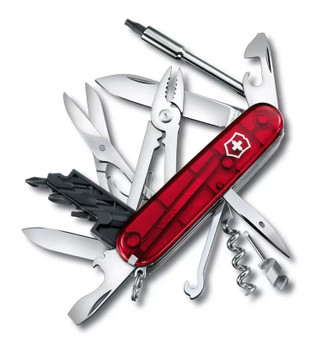 Victorinox Cyber MultiTool M Red ABS Handle 1.7725T-X1