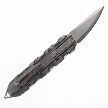 Ketuo Naithawk Folding Knife Titanium Handle 9Cr18 Plain Edge MT10-SW