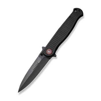 Civivi RS71 Folding Knife Black G10 Handle Nitro-V Plain Edge