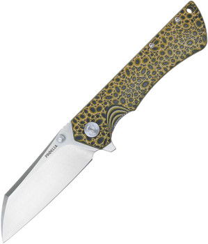 Proelia S-Tec Liner Lock Folding Knife Orange/Black G10 Handle