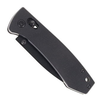 FreeTiger FOLDING KNIFE BLACK G10 HANDLE BLACK BLADE D2 PLAIN EDGE 2103-BKB