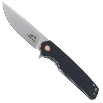 FreeTiger FOLDING KNIFE BLACK MICARTA HANDLE D2 PLAIN EDGE 961-BK