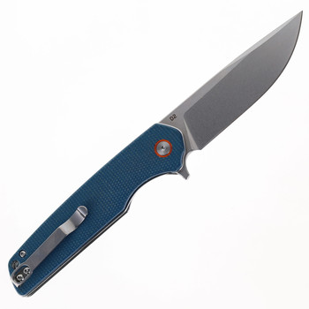 FreeTiger FOLDING KNIFE BLUE MICARTA HANDLE D2 PLAIN EDGE 961-GB