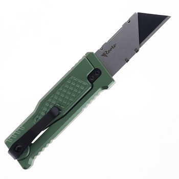 Reate Exo-U Utility Knife Green Aluminum Diamond