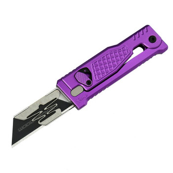 Reate Exo-U V2 Utility Knife Purple Aluminum Diamond