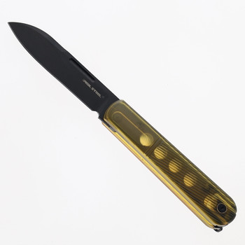 Real Steel Barlow RB5 Folding Knife Ultem Handle N690 Drop