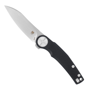 CobraTec Gladiator Foding Knife Black G10 Handle S35VN Plain Edge CTGLRBLKS35VN