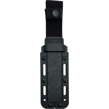 Demko Armiger 4 Fixed Blade Knife Black TPR Handle 80CrV2 Clip Point Plain Black Blade Demko Armiger 4 Fixed Blade Knife Black TPR Handle 80CrV2 Clip Point Plain Black Blade