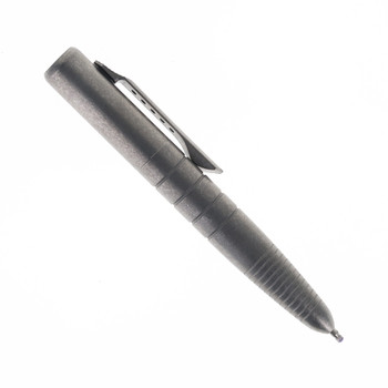 Two Sun Bolt Action Pen Stonewashed Titanium Body Black Ink Pen-05