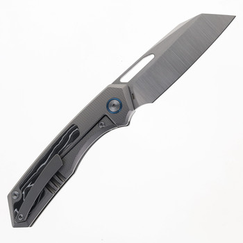 Miguron Knives Keryx II Pocket Knife Aluminum Foil Carbon Fiber Titanium Handle M390 Steel MGR-605CSRII
