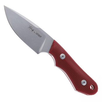 Viper Handy Fixed Blade Knife Red G10 Handle Stonewashed MagnaCut  Blade VT4040GR