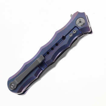 TwoSun Folding Knife Color Titanium Handle M390 Plain Edge TS165-M390-Color