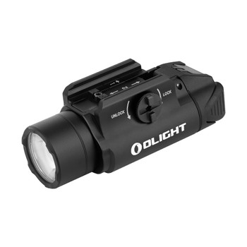 Olight PL-3R-Valkyrie Rechargeable Rail Mounted Tactical Light Black Aluminum Body 1500 Lumens PL-3R-VALK-BLK