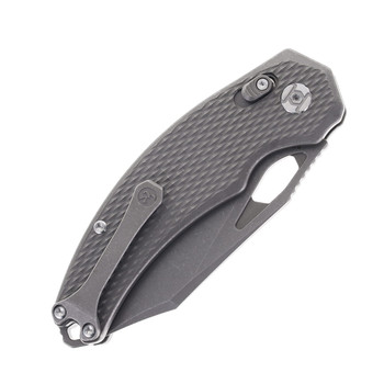 Kunwu Knives X-Padre Folding Knife Stonewashed Titanium Handle Stonewashed Elmax Blade XT Lock X706T-1S Kunwu Knives X-Padre Folding Knife Stonewashed Titanium Handle Stonewashed Elmax Blade XT Lock X706T-1S