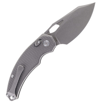 Kunwu Knives X-Padre Folding Knife Stonewashed Titanium Handle Stonewashed Elmax Blade XT Lock X706T-1S Kunwu Knives X-Padre Folding Knife Stonewashed Titanium Handle Stonewashed Elmax Blade XT Lock X706T-1S