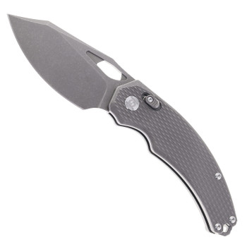 Kunwu Knives X-Padre Folding Knife Stonewashed Titanium Handle Stonewashed Elmax Blade XT Lock X706T-1S Kunwu Knives X-Padre Folding Knife Stonewashed Titanium Handle Stonewashed Elmax Blade XT Lock X706T-1S