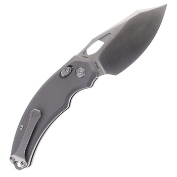 Kunwu Knives X-Padre Folding Knife Orange Peel Titanium Handle Satin Elmax Blade XT Lock X706T-2 Kunwu Knives X-Padre Folding Knife Orange Peel Titanium Handle Satin Elmax Blade XT Lock X706T-2