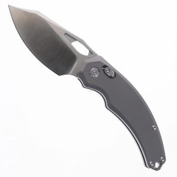 Kunwu Knives X-Padre Folding Knife Orange Peel Titanium Handle Satin Elmax Blade XT Lock X706T-2 Kunwu Knives X-Padre Folding Knife Orange Peel Titanium Handle Satin Elmax Blade XT Lock X706T-2