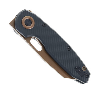 WMK Exclusive Vosteed Ankylo Vanchor Lock Pocket Knife Black Lined Aluminum S35VN Steel Copper PVD Blade A1916 WMK Exclusive Vosteed Ankylo Vanchor Lock Pocket Knife Black Lined Aluminum S35VN Steel Copper PVD Blade A1916