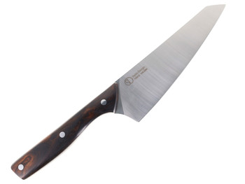 TwoSun Santoku Kitchen Knife  14c28n Steel Blade Wood Handle TS912