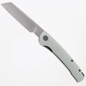 Petrified Fish Scholar Front Flipper Pocket Knife Stonewashed