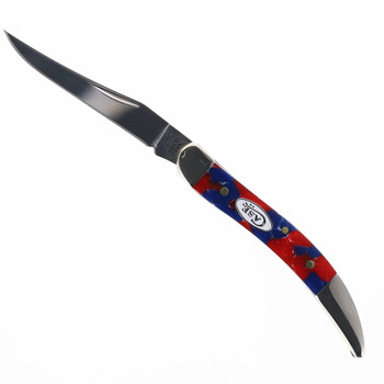 Case Cutlery Toothpick Folding Knife Freedom Kirinite Handle Long Clip Blade Plain Edge 51003