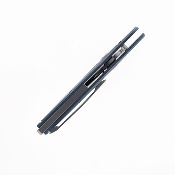 Petrified Fish E10-BS Hummingbird Folding Knife Blue Titanium Handle M390