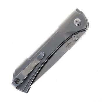 Real Steel SYLPH Folding Knife Nitro-V Satin Blade Stainless Steel Handle 7141