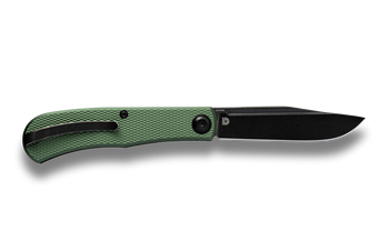 Daedalus Knife Co. Lab Folding Knife Green Aluminum Handle Blackwash Finish 154CM Blade DKC-L3 Daedalus Knife Co. Lab Folding Knife Green Aluminum Handle Blackwash Finish 154CM Blade DKC-L3
