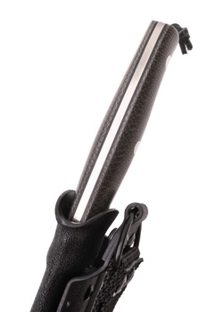 Schnitzel KVIN Fixed Blade Knife 14c28n Blade Steel Brown Micarta with Black  G10 SNL-05BBS