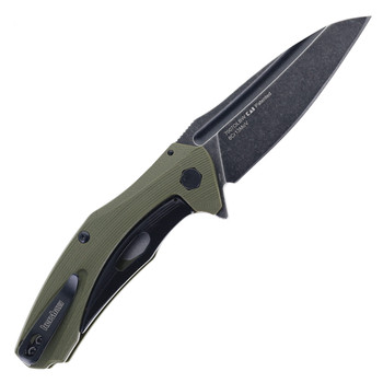 Kershaw Natrix Assisted Opening Green G10 Handle 8Cr13MoV Black Stonewash Blade Folding Knife KS7007OLBW Kershaw Natrix Assisted Opening Green G10 Handle 8Cr13MoV Black Stonewash Blade Folding Knife KS7007OLBW