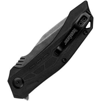 Kershaw Flatbed Assisted Opening Black Nylon Handle 8Cr13MoV Blade Folding Knife KS1376