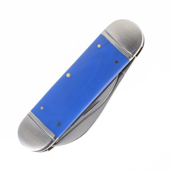 Rough Ryder Folder Blue G10 Handle Satin 440 Steel Blade Plain Edge RR2173 Rough Ryder Folder Blue G10 Handle Satin 440 Steel Blade Plain Edge RR2173