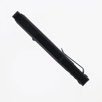 Reate EXO Pocket Knife Black Micarta Inlay Handle PVD/Satin Emax Tanto Blade