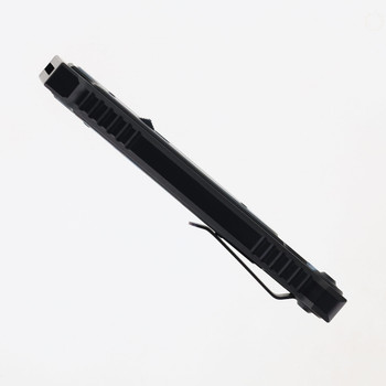 Reate EXO Pocket Knife Blue Titanium Inlay Handle PVD/Satin Emax Double Edge Blade Reate EXO Pocket Knife Blue Titanium Inlay Handle PVD/Satin Emax Double Edge Blade