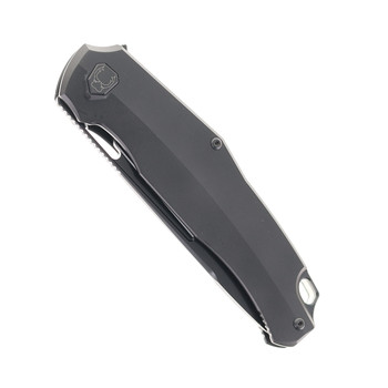 Vanguard Knives Atomic Folding Knife Samurai Black Titanium Handle M390 Blade Vanguard Knives Atomic Folding Knife Samurai Black Titanium Handle M390 Blade