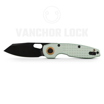 Vosteed Ankylo Vanchor Lock Pocket Knife Green Frag Aluminum Handle Black Stonewashed 154CM Blade A1907 Vosteed Ankylo Vanchor Lock Pocket Knife Green Frag Aluminum Handle Black Stonewashed 154CM Blade A1907
