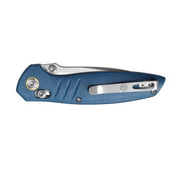 Vosteed Corsair Crossbar Lock Folding Knife Blue Micarta Handle Nitro-V Stonewashed Blade CS29NWML Vosteed Corsair Crossbar Lock Folding Knife Blue Micarta Handle Nitro-V Stonewashed Blade CS29NWML
