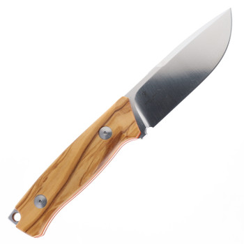 Fox Knives Windage Raven Knives Designs Wood Handle BECUT Steel Fixed Blade FX-661 OL Fox Knives Windage Raven Knives Designs Wood Handle BECUT Steel Fixed Blade FX-661 OL