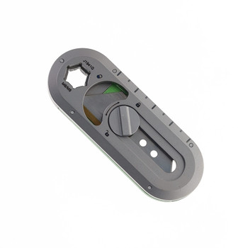 CJRB Breeze Slide Lock Utility Knife Green Aluminum & Gray Titanium Handle J1941G-GN