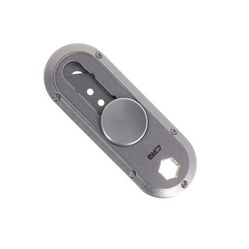 CJRB Breeze Slide Lock Utility Knife Gray Stainless Handle J1941-ST