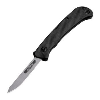 Hogue Expel Folding Scapel Black G10/416SS Handle High Carbon Steel Plain Edge 35836 Hogue Expel Folding Scapel Black G10/416SS Handle High Carbon Steel Plain Edge 35836