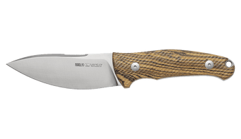 Viper Nordlys BC Fixed Blade Knife Natural Bocote Handle N690 Plain Edge Satin Finish VT4046BC