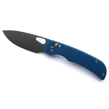 Miguron Moyarl Axis Lock Folding Knife Blue Micarta Handle Dark Gray PVD 14c28n Steel MGR-806ABU Miguron Moyarl Axis Lock Folding Knife Blue Micarta Handle Dark Gray PVD 14c28n Steel MGR-806ABU