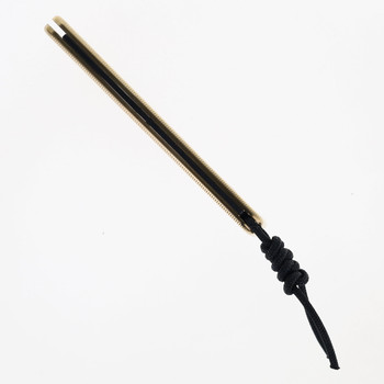 Tactile Knife Co  Bexar Folding Knife Bronze Handle Black Magnacut Blade 20-BX-MCDL-BR02