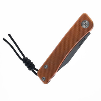 Tactile Knife Co  Bexar Folding Knife Copper Handle Magnacut Blade 20-BX-MC01-CU02