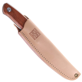 Discontinued Real Steel Arbiter Wood Handle M390 Fixed Blade Knife RS3813