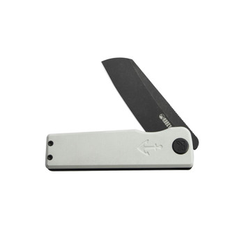 Kubey Sailor Flipper Folding Knife White G10 Handle 14C28N Plain Edge Blackwash Finish KU317J Kubey Sailor Flipper Folding Knife White G10 Handle 14C28N Plain Edge Blackwash Finish KU317J