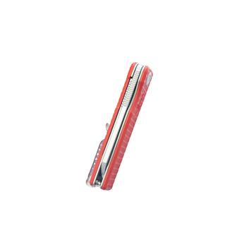 Kubey Sailor Flipper Folding Knife Red G10 Handle 14C28N Plain Edge Stonewash Finish KU317L Kubey Sailor Flipper Folding Knife Red G10 Handle 14C28N Plain Edge Stonewash Finish KU317L
